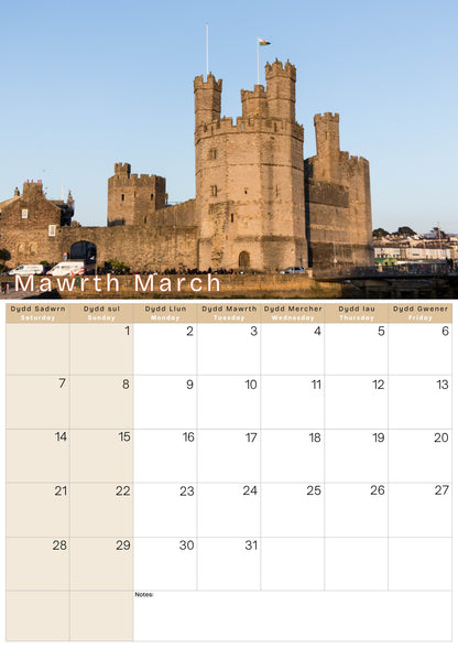A4 Calendar