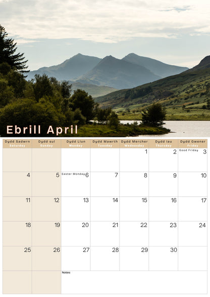 A4 Calendar