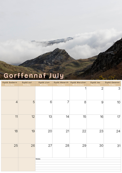 A3 Calendar