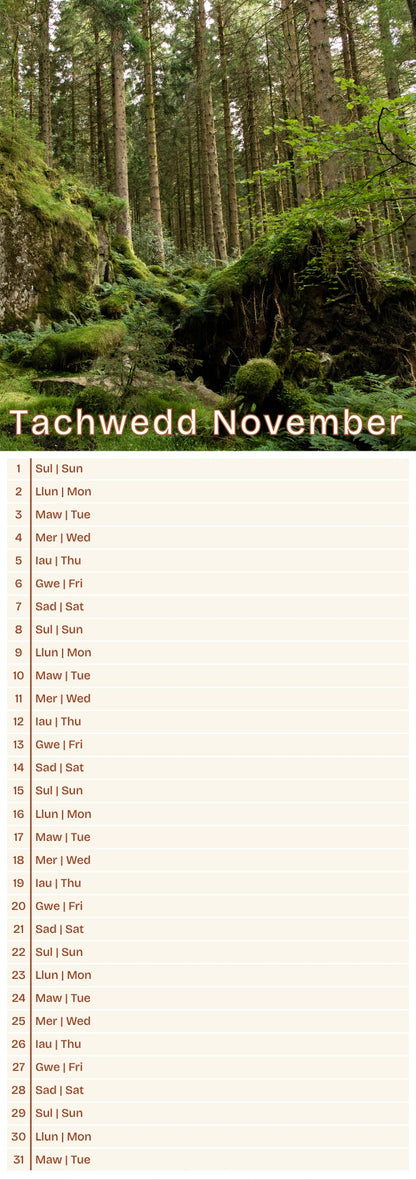 Slim Calendar