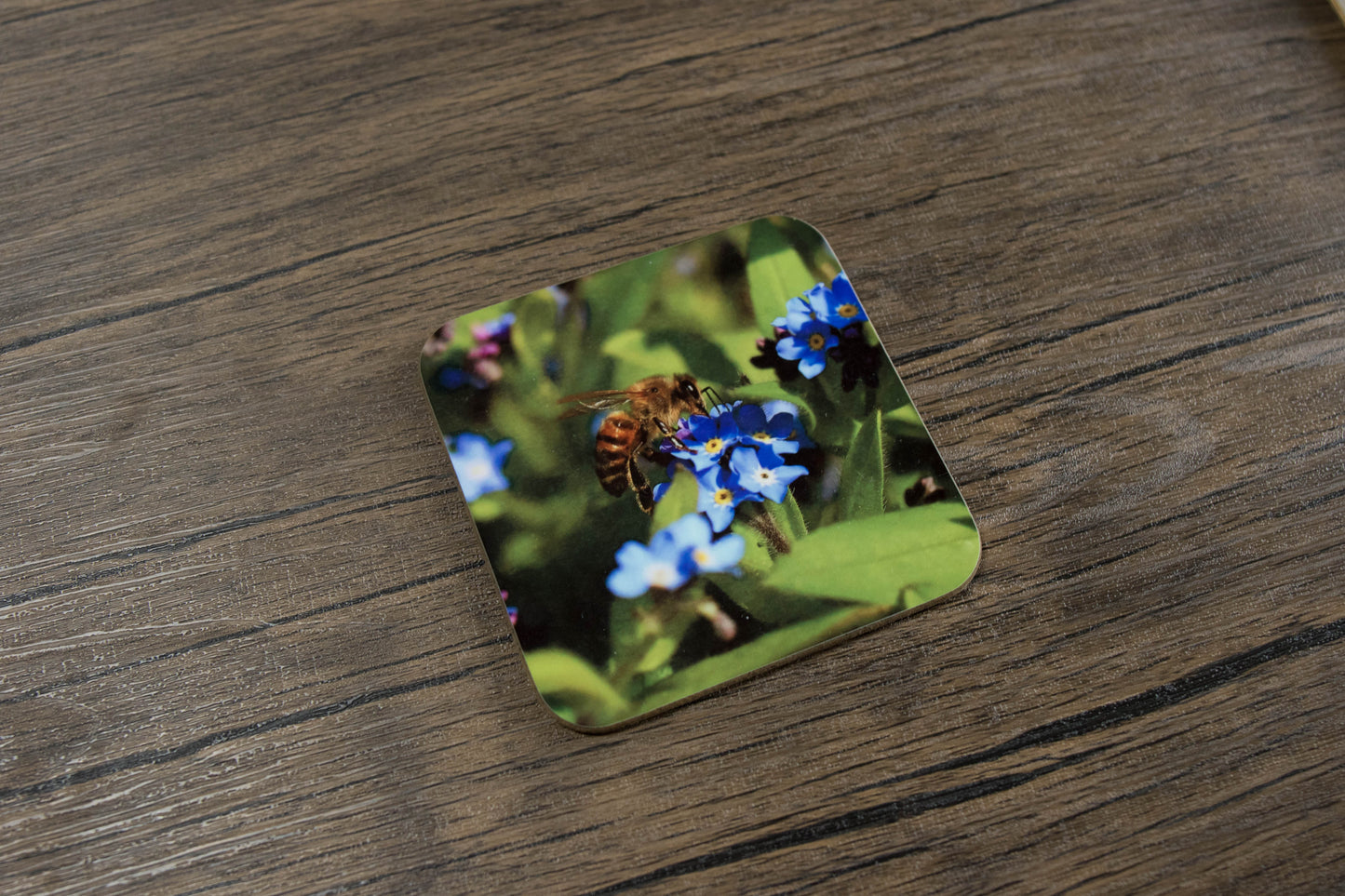 Bees and Birds Coaster set