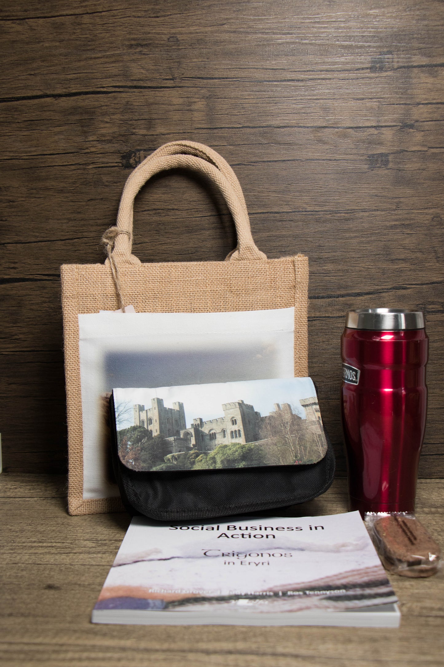 Llanddwyn jute tote bag