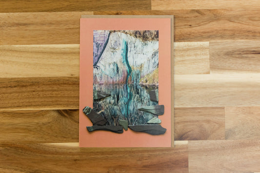 Work of Slate greeting card