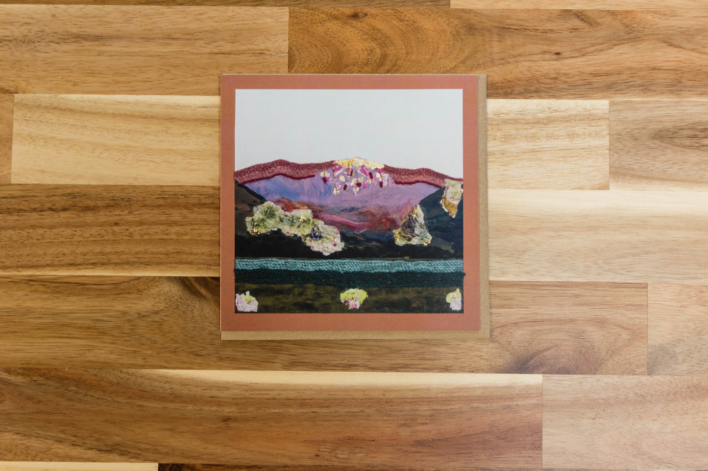 Yr Wyddfas Golden Summit greeting card