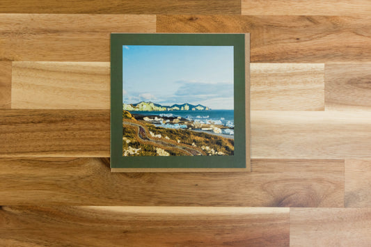 Golden Sunset greeting card