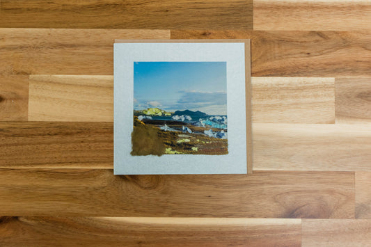 Traeth Dinas Dinlle greeting card