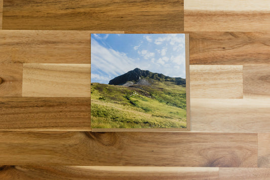 Y Garn Nantlle greeting card