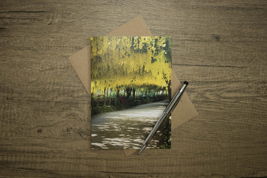 Bodnant Garden  Greeting card