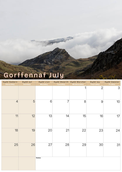 A4 Calendar